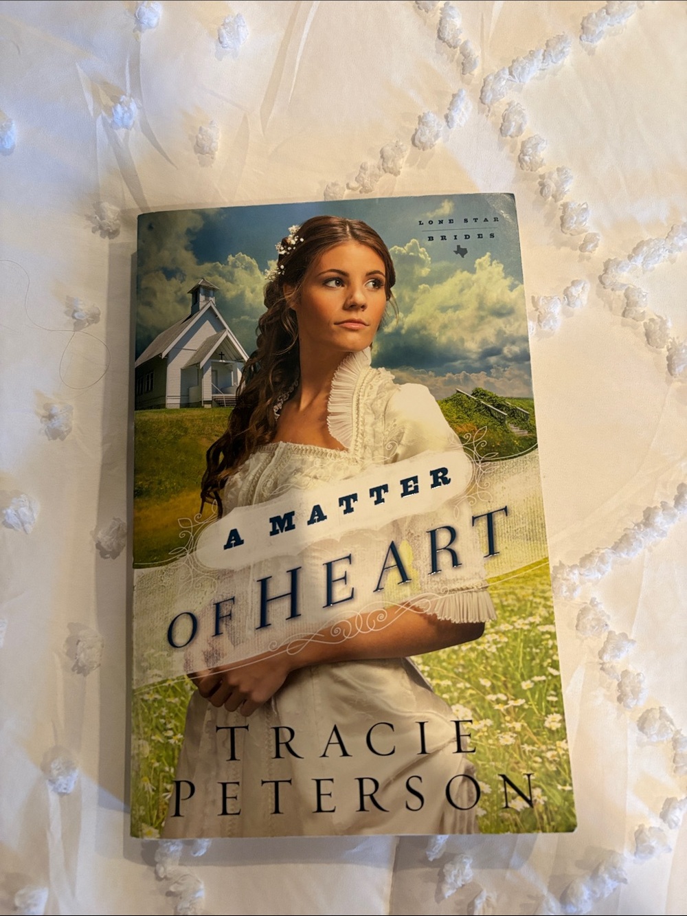 A Matter of Heart — Book with Green, White, Blue Cover